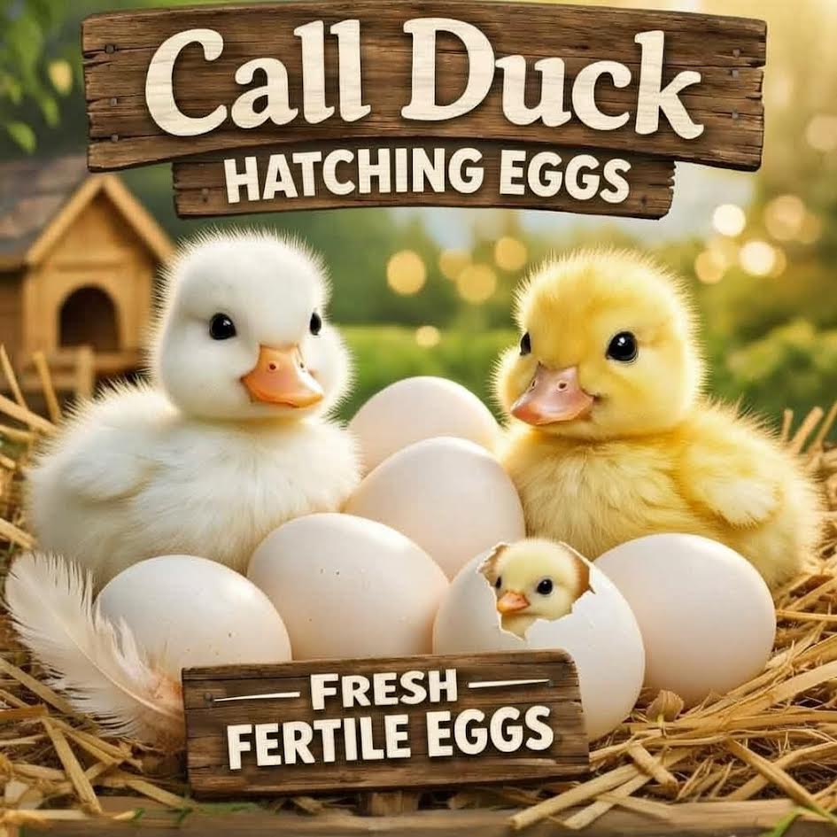 Call Duck Hatching Eggs