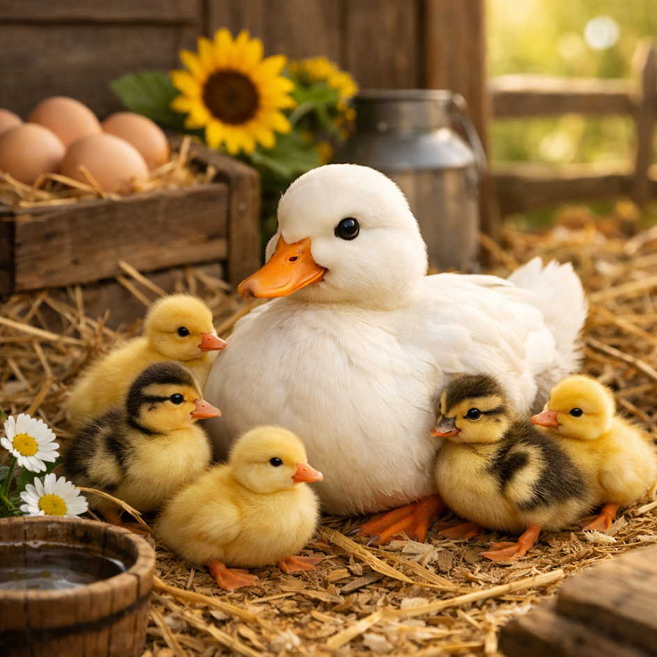 Call Duck Hatching Eggs